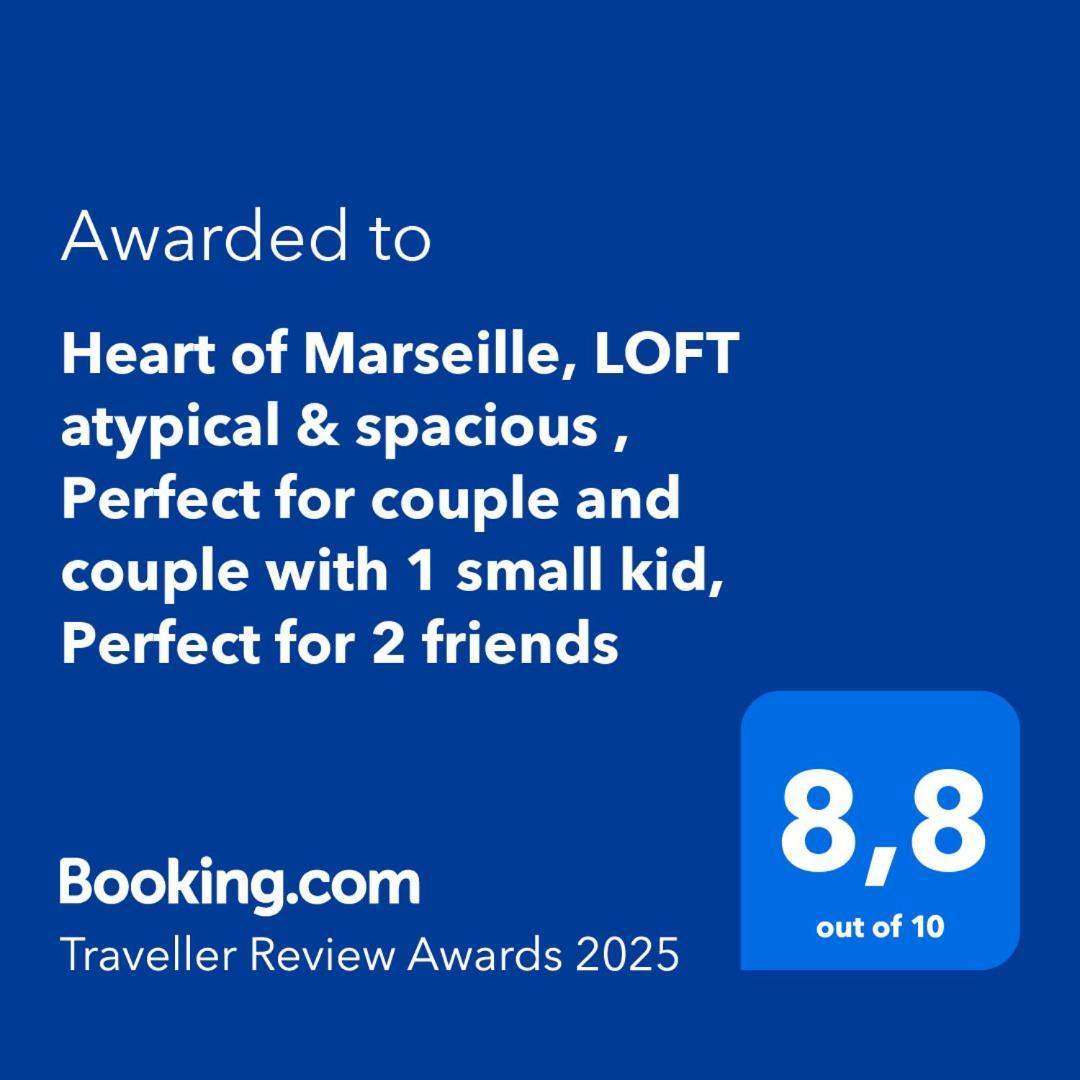 Heart Of Marseille: Spacious Loft For Couples And Friends *